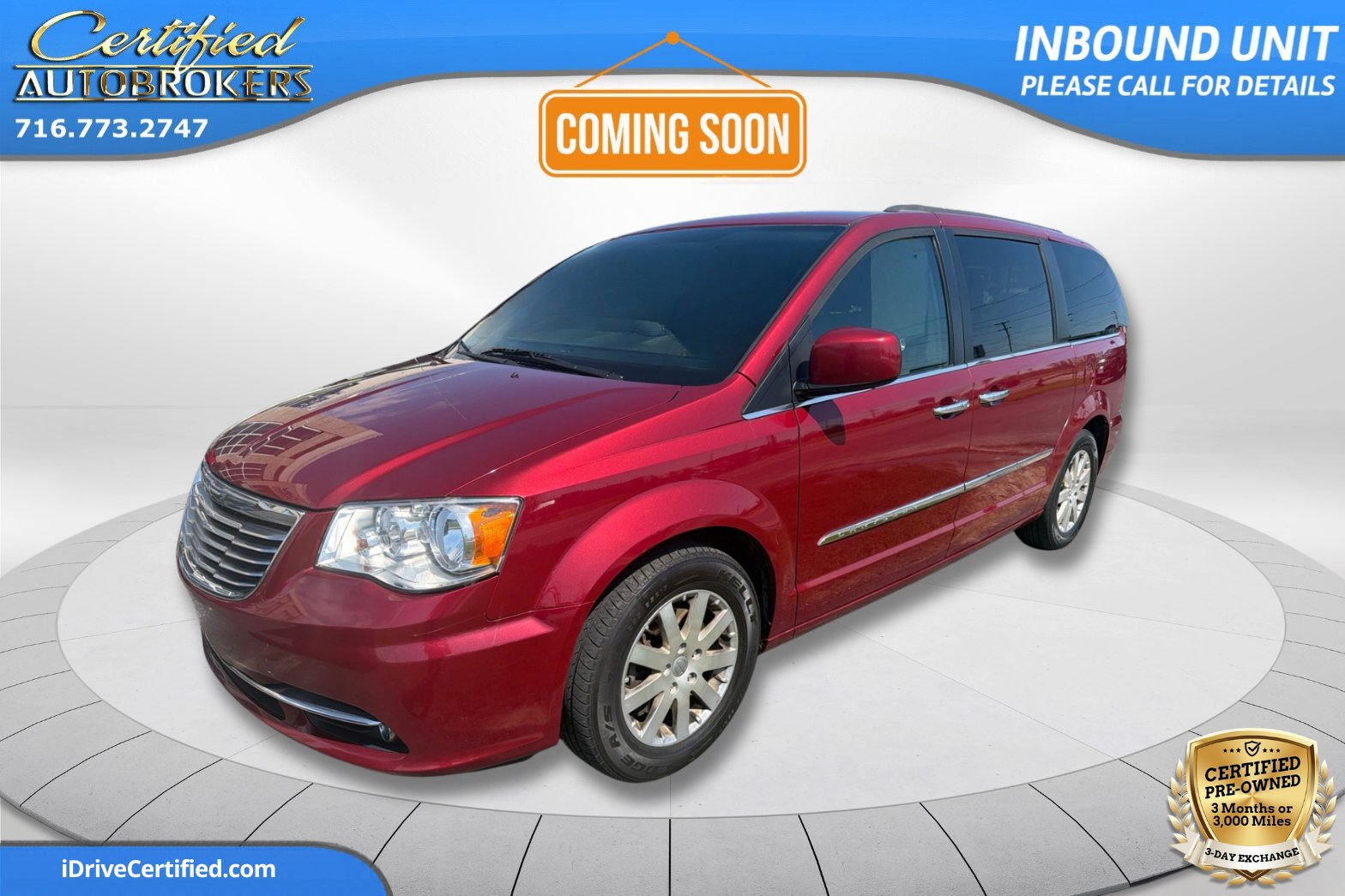 Used 2015 Chrysler Town & Country Touring w/ Driver Convenience Group FWD image 1