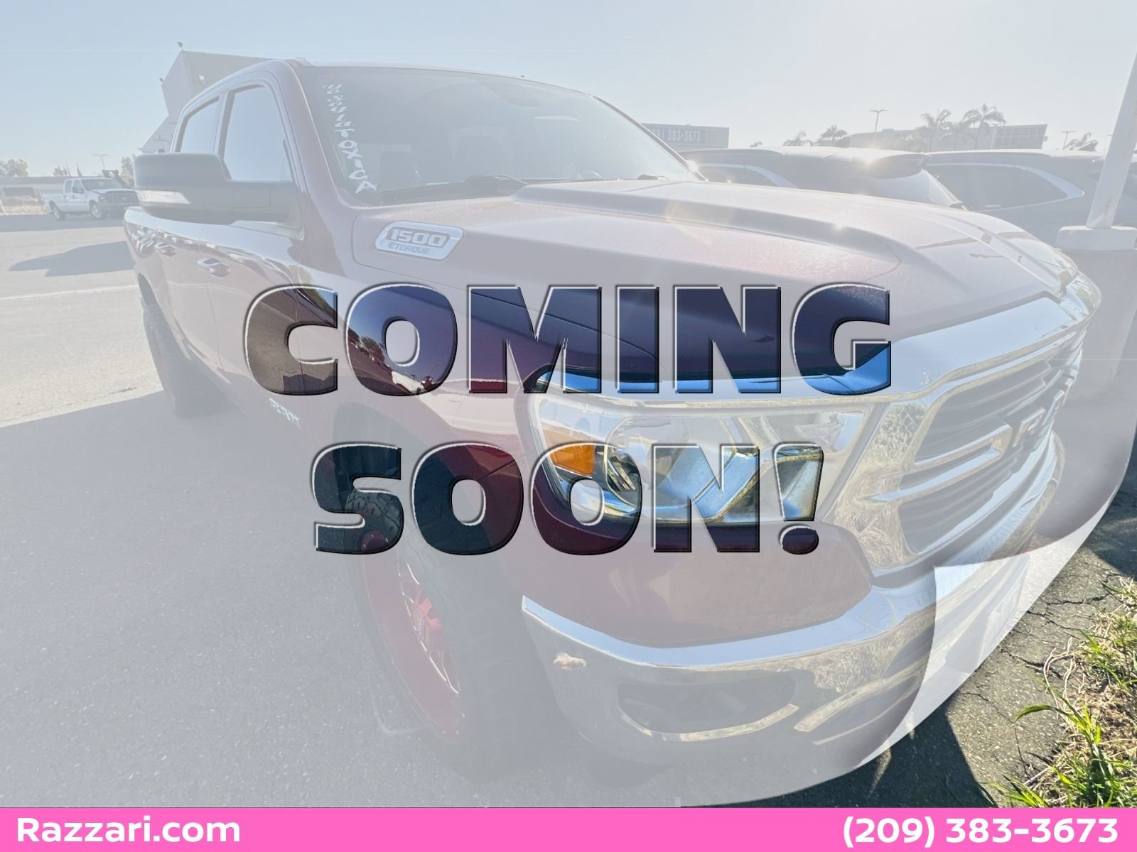 Used 2021 RAM 1500 Big Horn RWD image 1