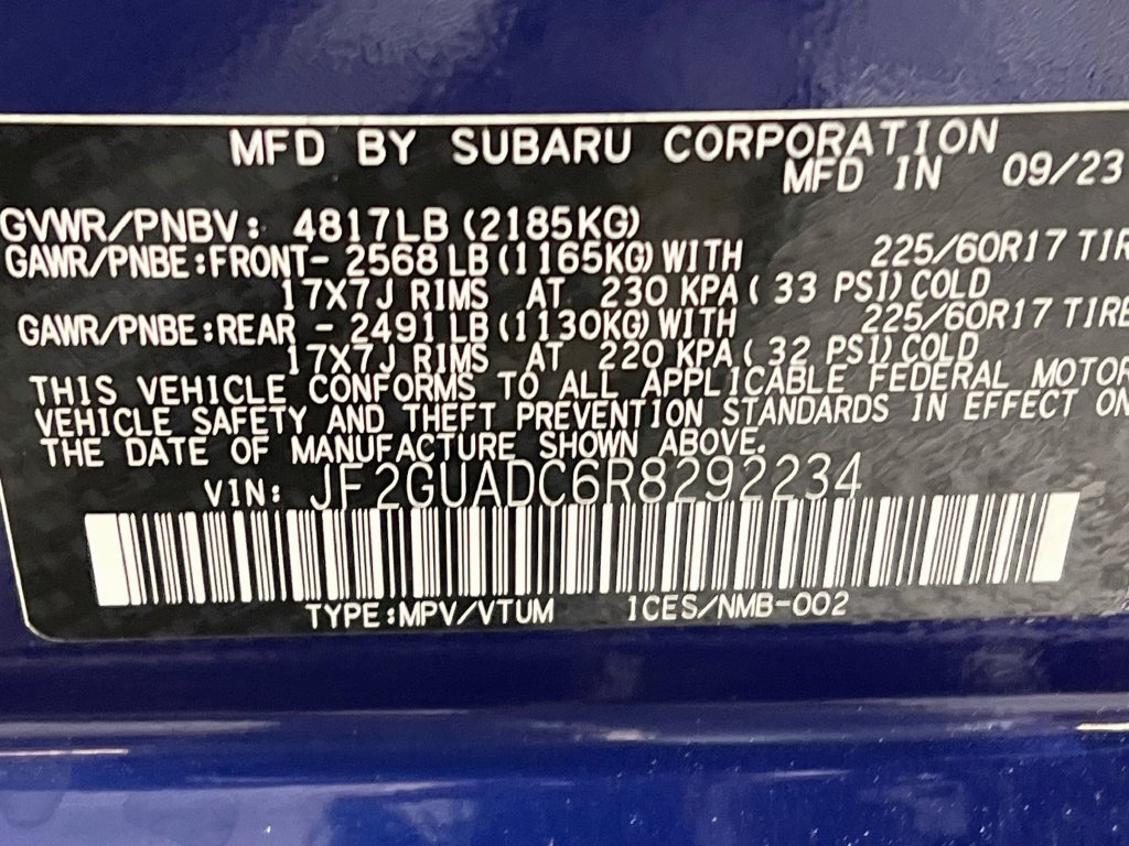 Used 2024 Subaru Crosstrek 2.0i Premium w/ Popular Package #4 AWD/4WD image 27