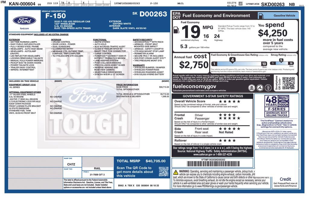 Used 2025 Ford F150 XL RWD image 36