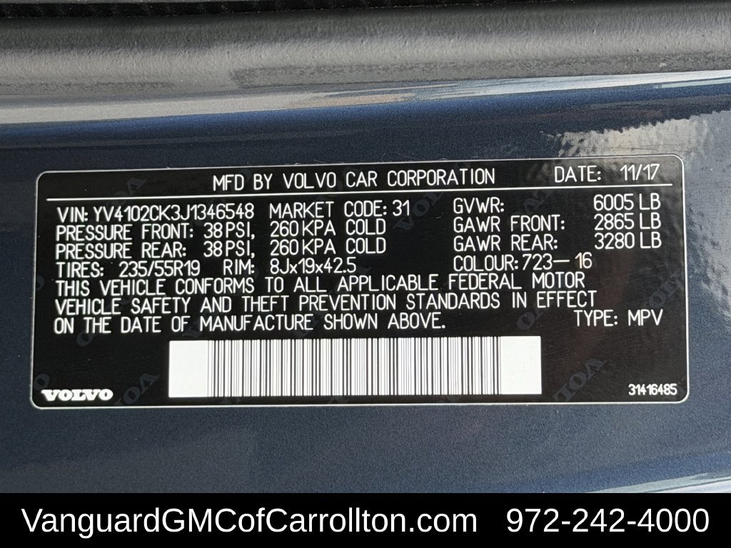Used 2018 Volvo XC90 T5 Momentum w/ Convenience Package FWD image 32