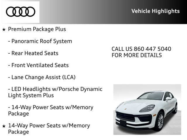 Used 2025 Porsche Macan AWD/4WD image 14