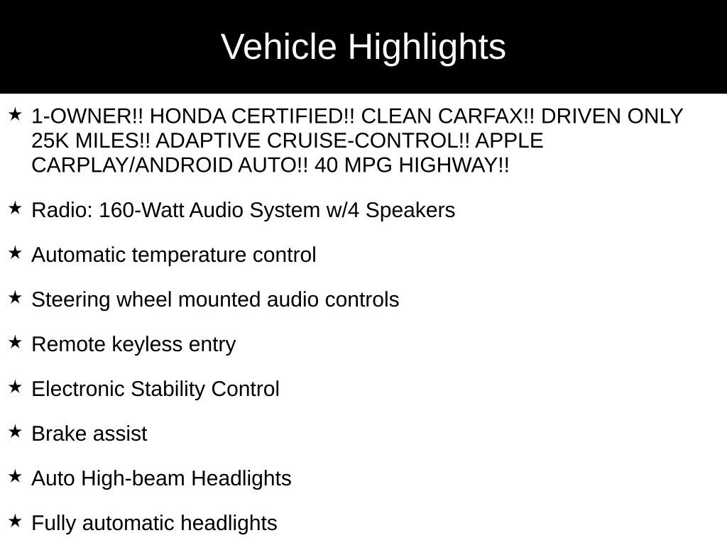 Certified 2023 Honda Civic LX image 33