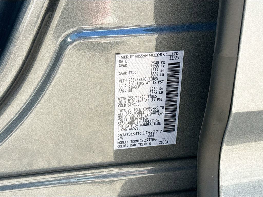 New 2026 Nissan Murano SL image 34