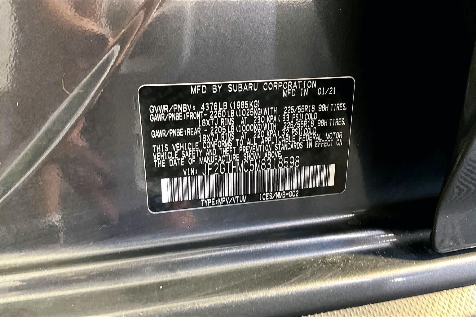 Used 2021 Subaru Crosstrek 2.5i Limited w/ Moonroof Package 1 AWD/4WD image 34