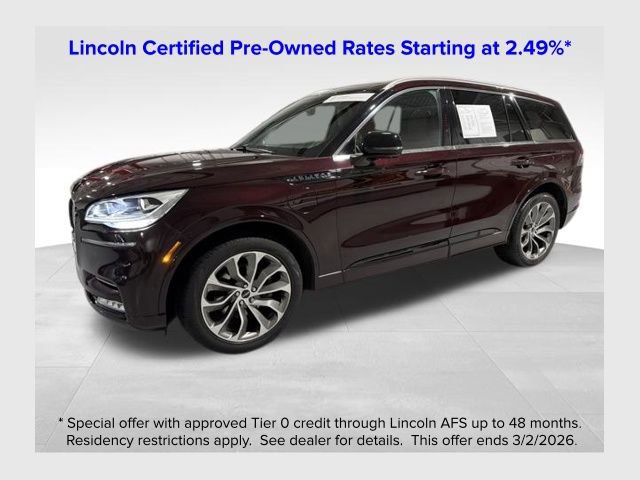 Certified 2023 Lincoln Aviator Grand Touring w/ Equipment Group 301A