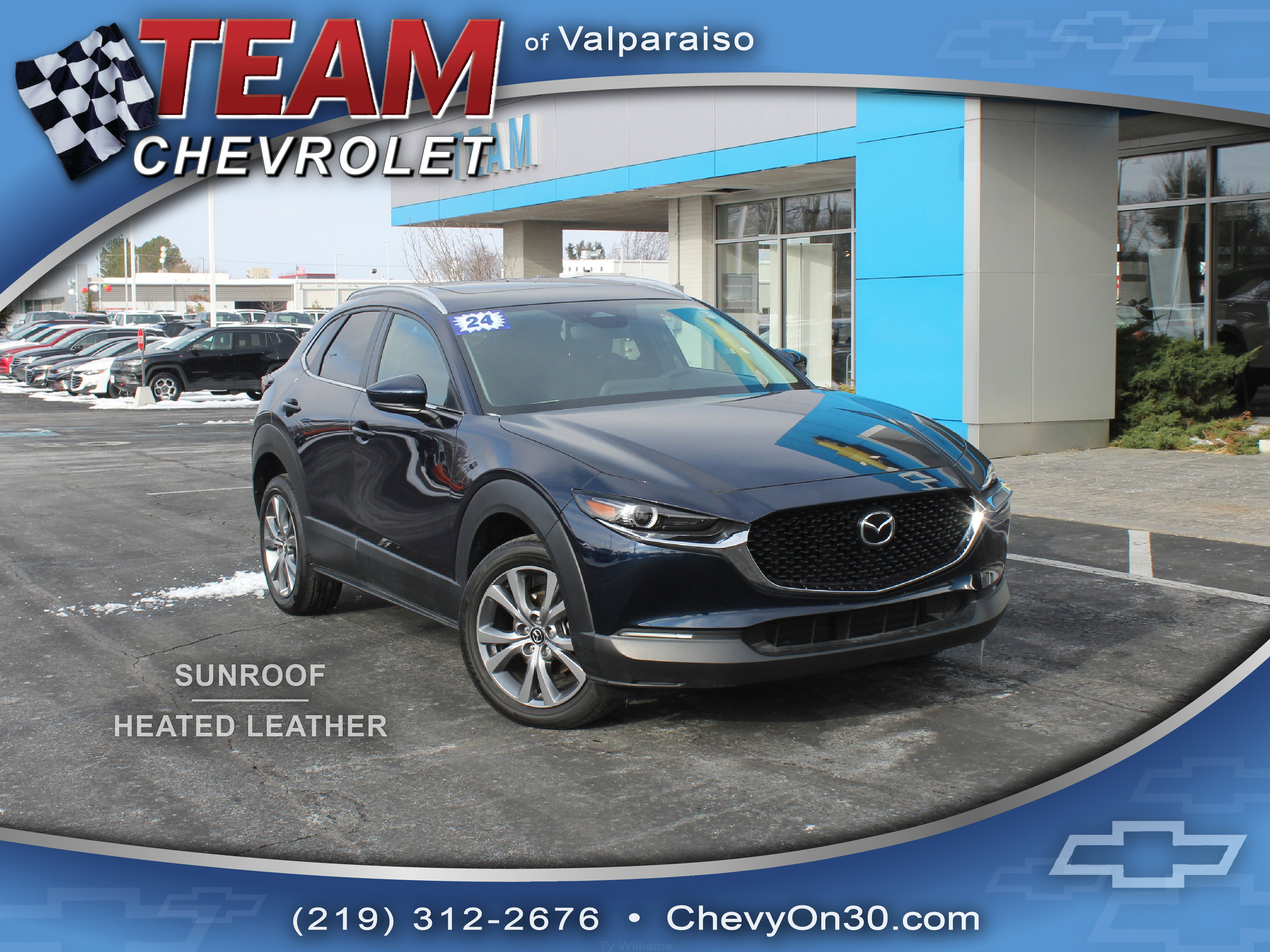 Used 2024 MAZDA CX-30 AWD 2.5 S w/ Preferred Package image 1