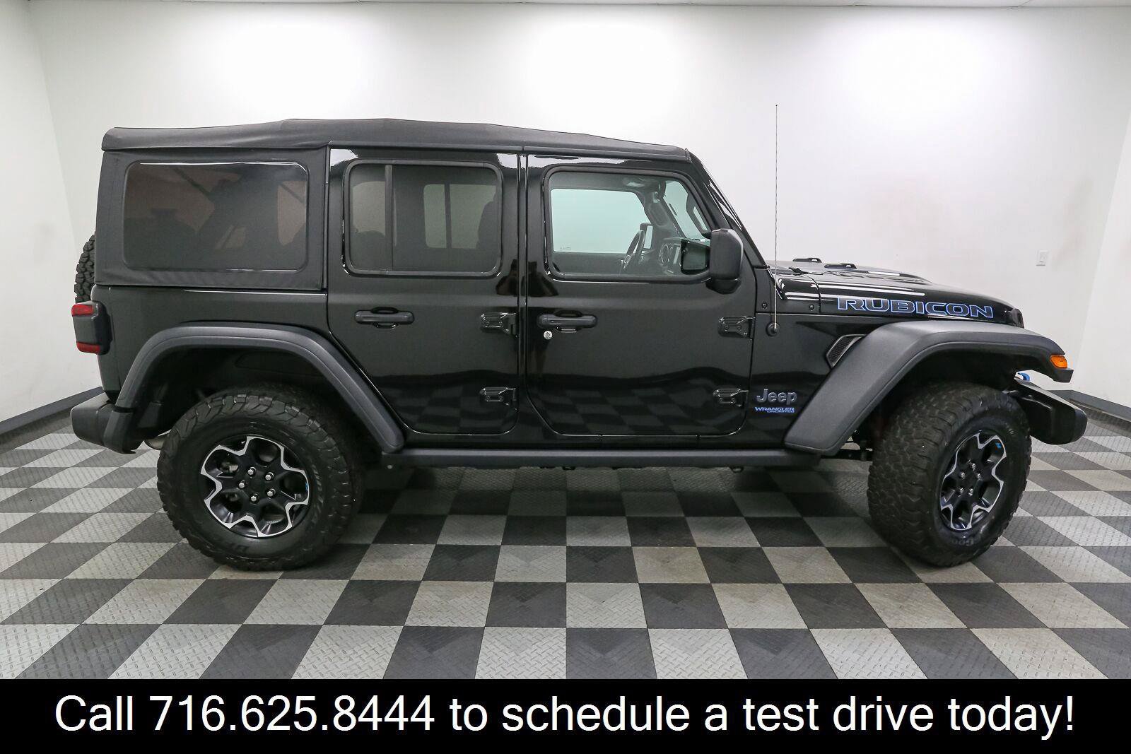 Used 2022 Jeep Wrangler Unlimited Rubicon 4xe w/ Cold Weather Group AWD/4WD image 9