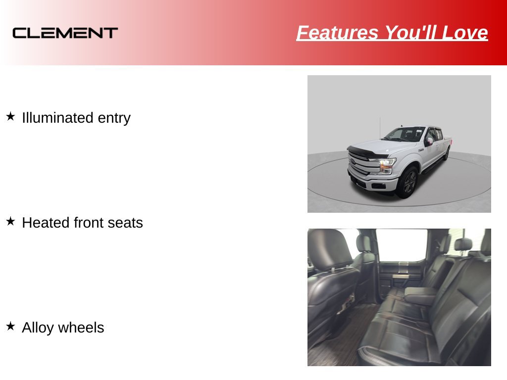 Used 2020 Ford F150 Lariat w/ Equipment Group 502A Luxury AWD/4WD image 9