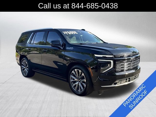 Used 2025 Chevrolet Tahoe High Country AWD/4WD image 3