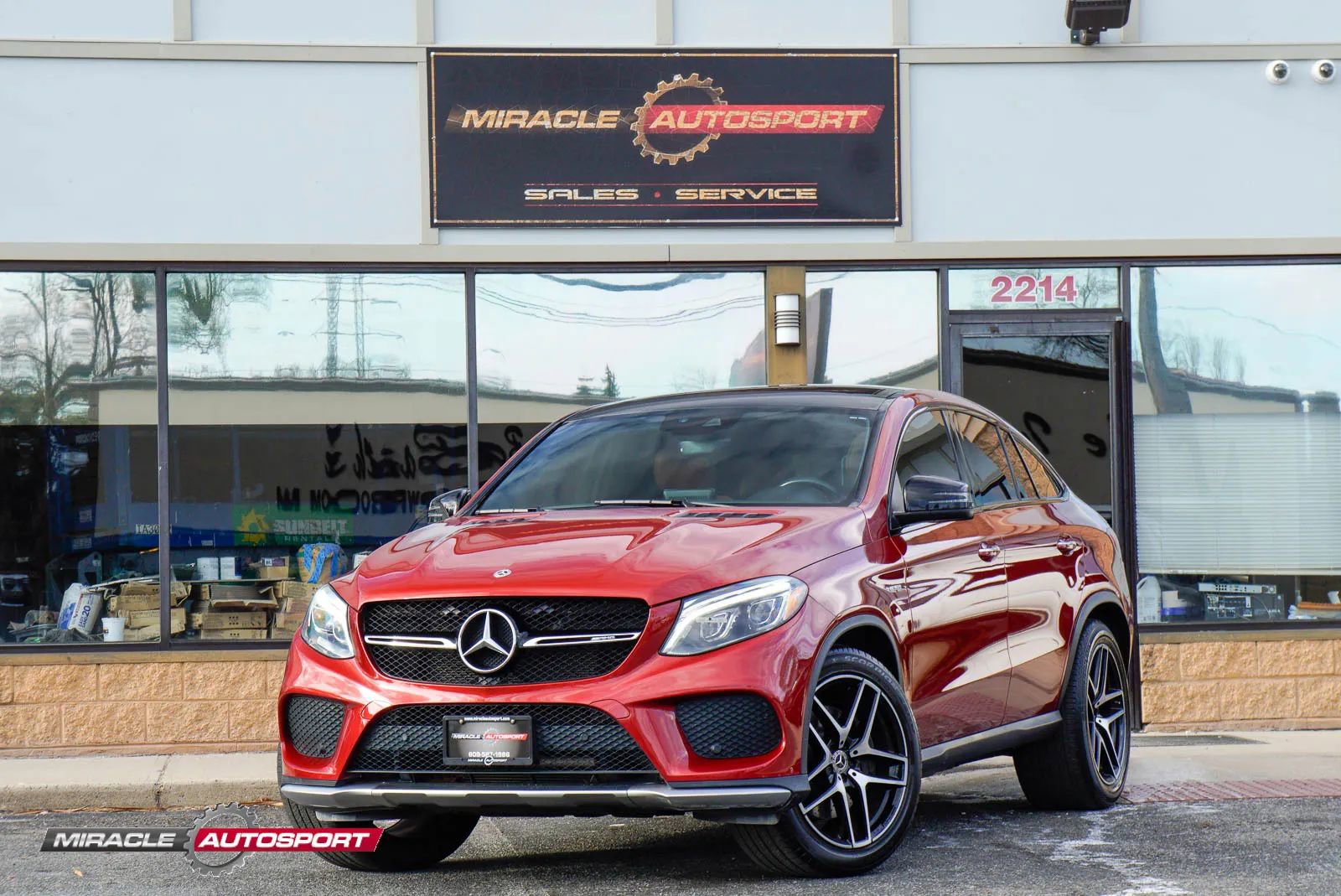 Used 2017 Mercedes-Benz GLE 43 AMG 4MATIC Coupe w/ Parking Assist Package