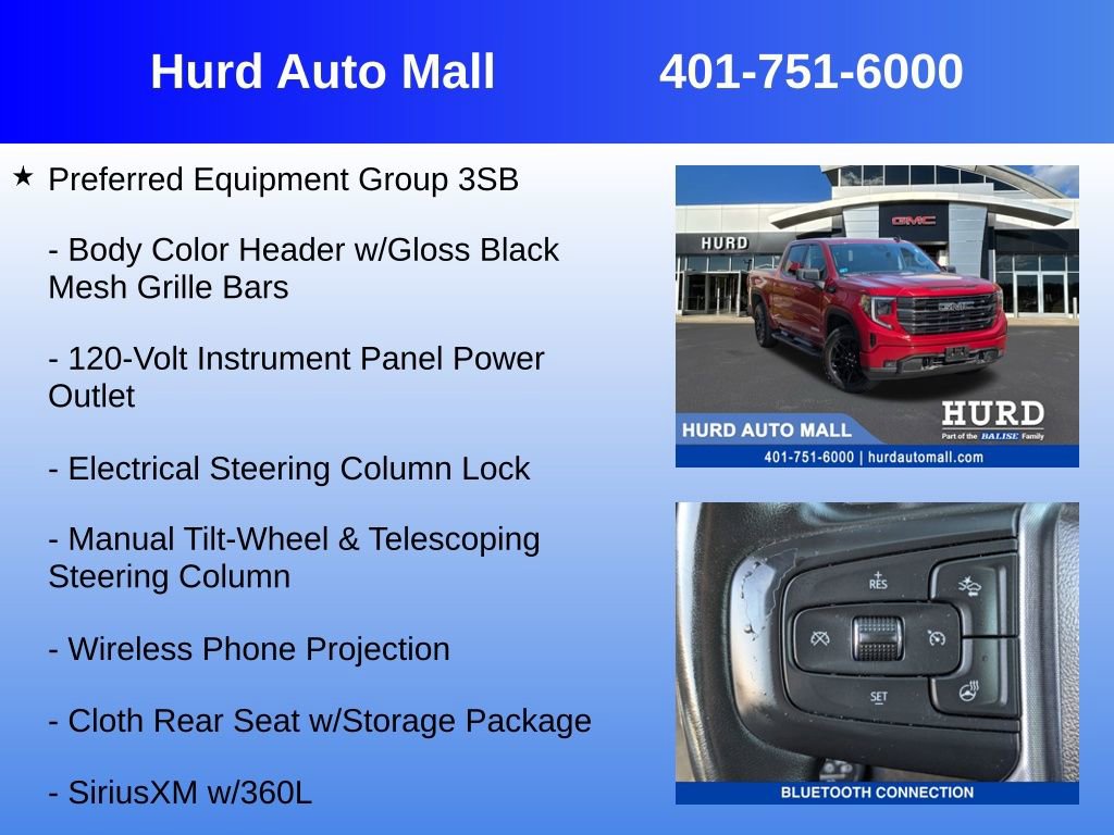 Used 2023 GMC Sierra 1500 Elevation w/ LPO, Elevation Black Package image 18