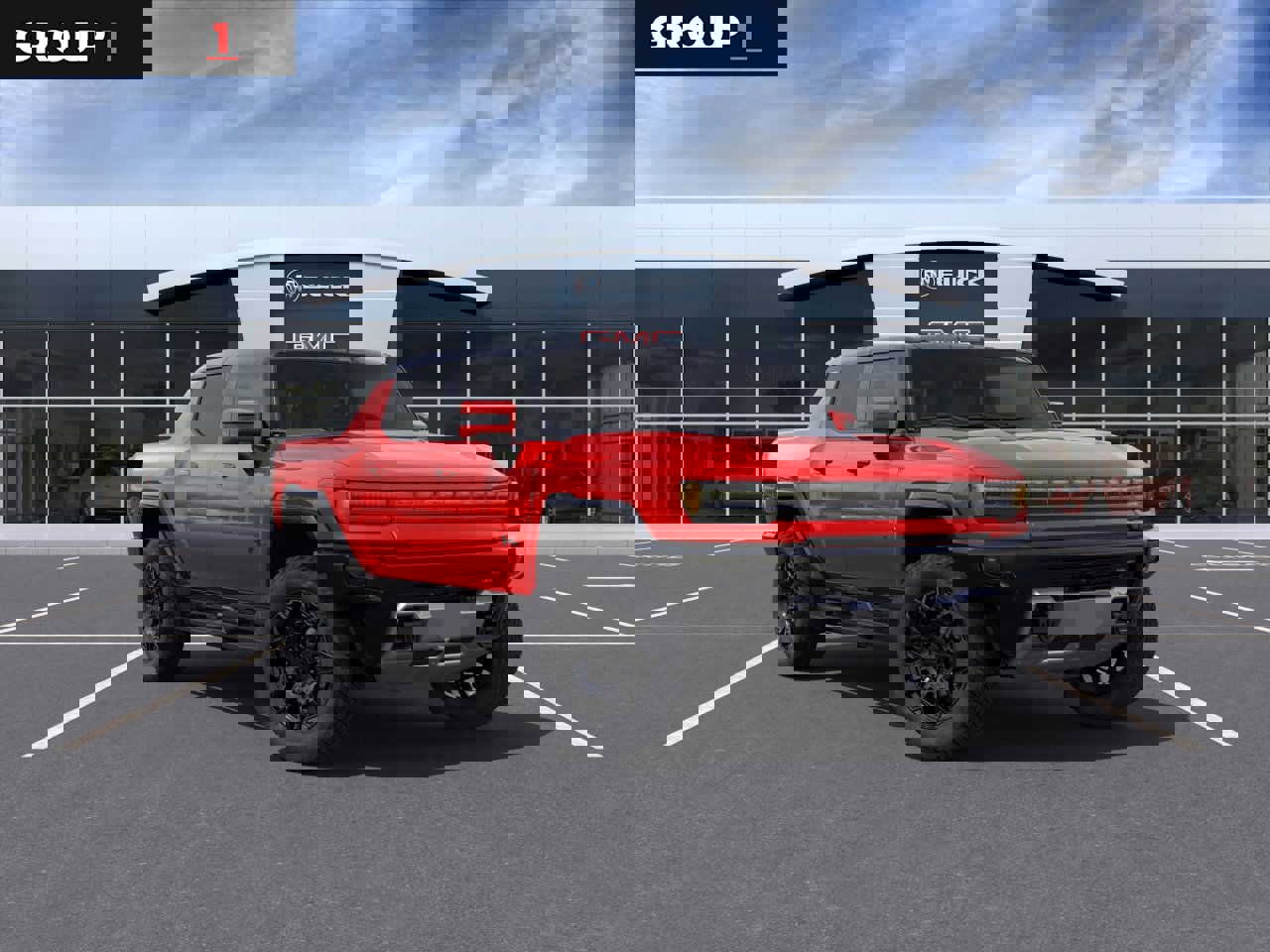 New 2025 GMC Hummer EV 2X w/ LPO, Dark Essentials Package