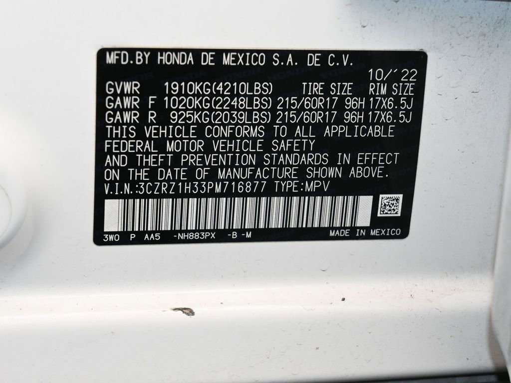 Used 2023 Honda HR-V LX image 30