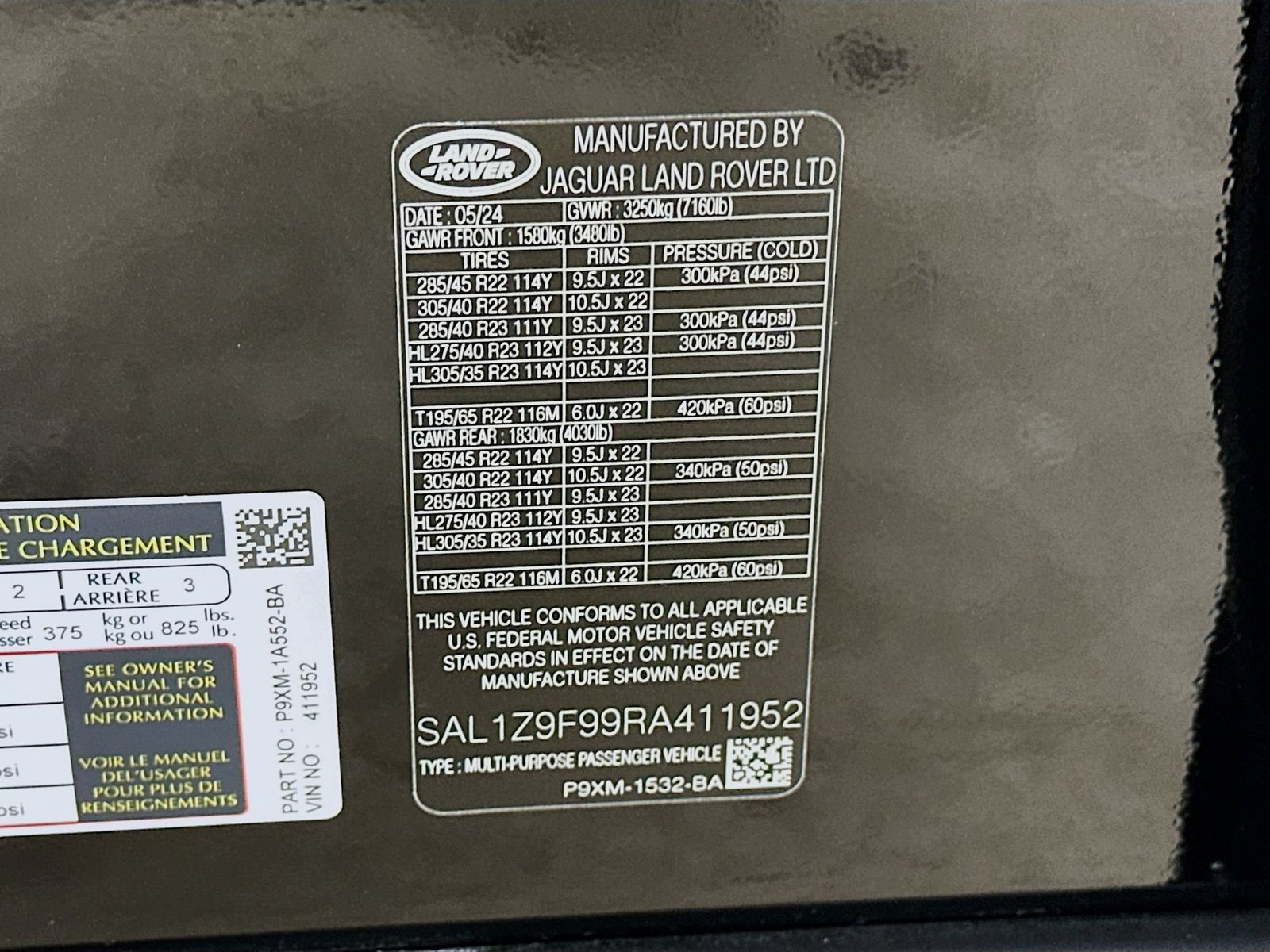 Used 2024 Land Rover Range Rover Sport AWD/4WD image 51