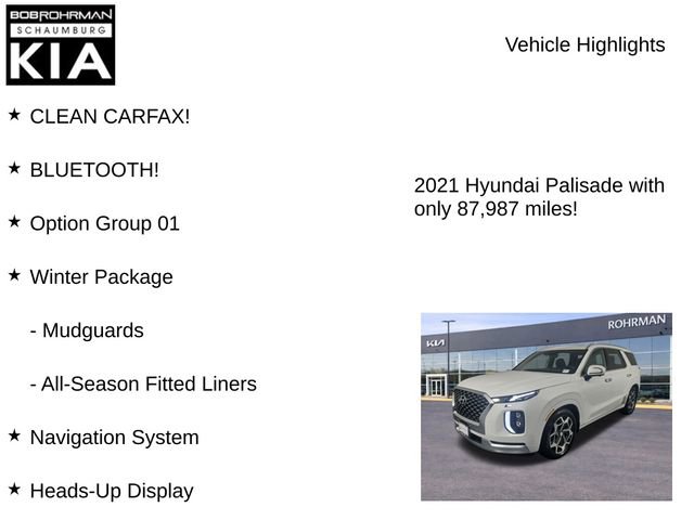 Used 2021 Hyundai Palisade Calligraphy w/ Winter Package AWD/4WD image 8
