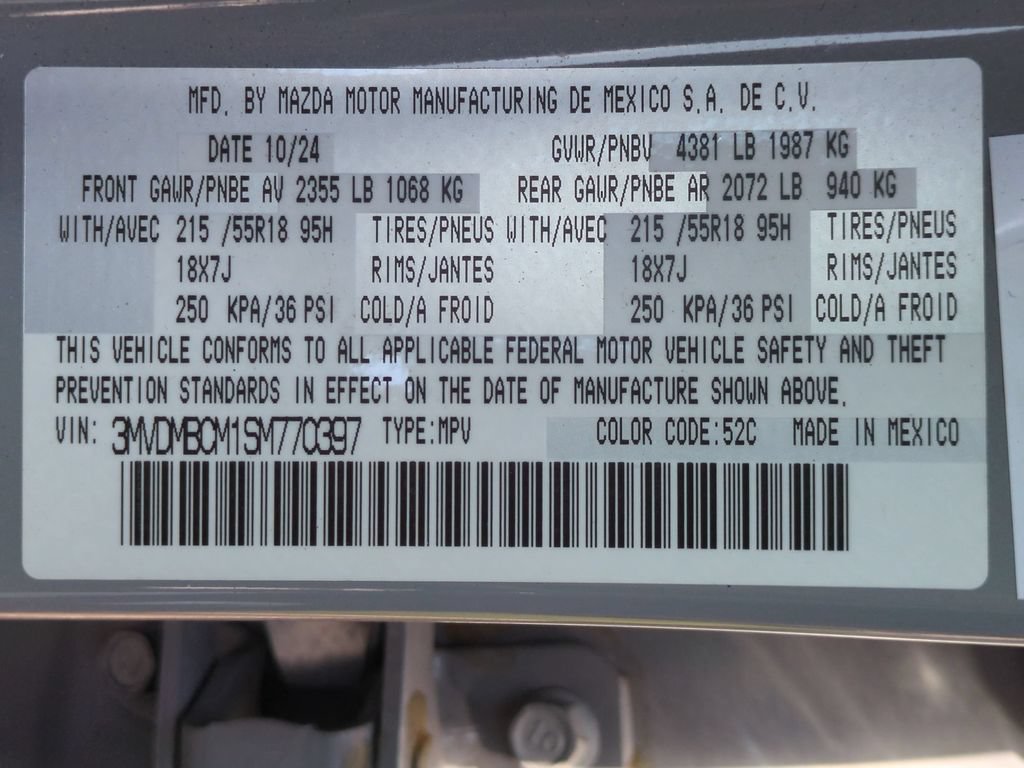 Used 2025 MAZDA CX-30 AWD 2.5 S w/ Preferred Package image 36