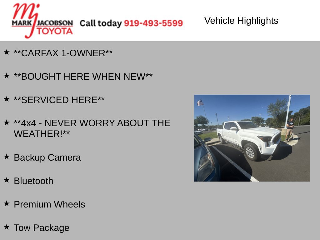 Used 2024 Toyota Tacoma SR5 AWD/4WD image 6
