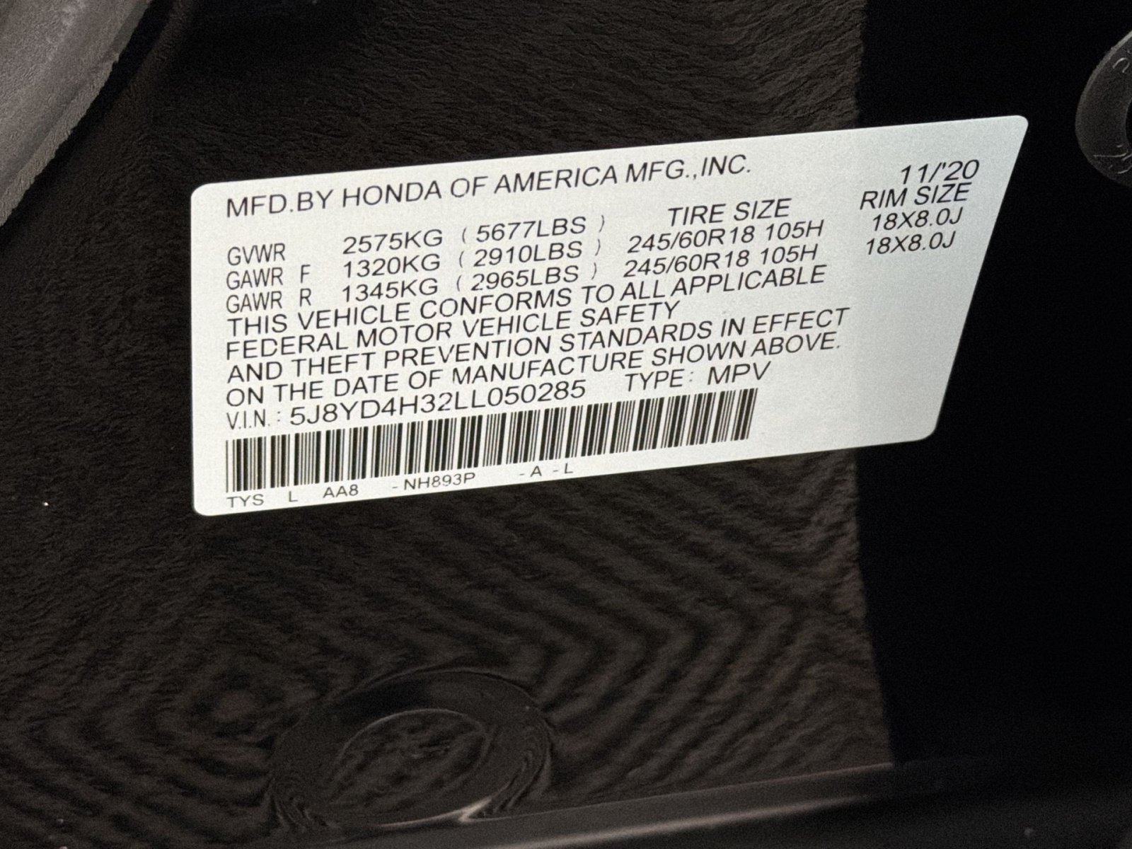 Used 2020 Acura MDX SH-AWD image 28