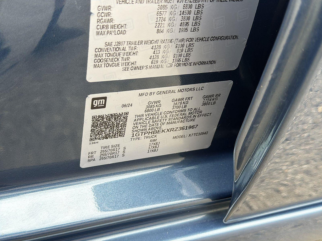 Used 2024 GMC Sierra 1500 SLE RWD image 33