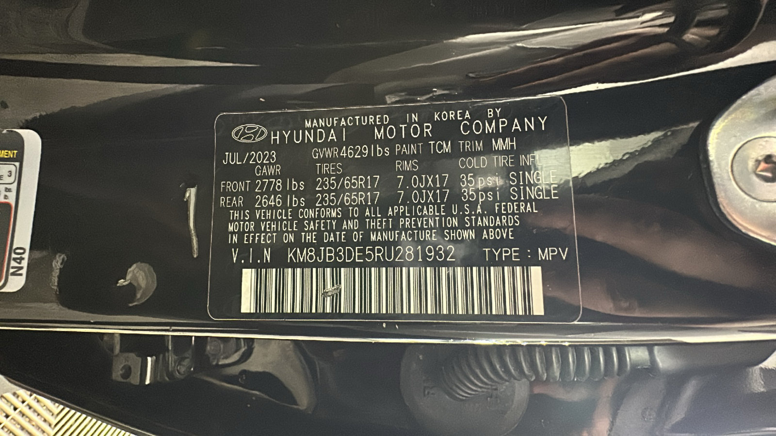 Certified 2024 Hyundai Tucson SEL FWD image 13
