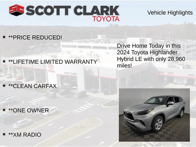 Used 2024 Toyota Highlander LE FWD image 12