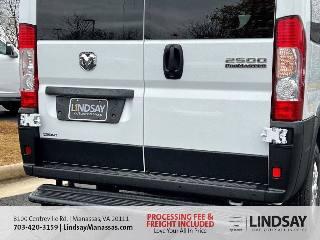 New 2026 RAM ProMaster 2500 w/ Quick Order Package 22H SLT+ FWD image 5