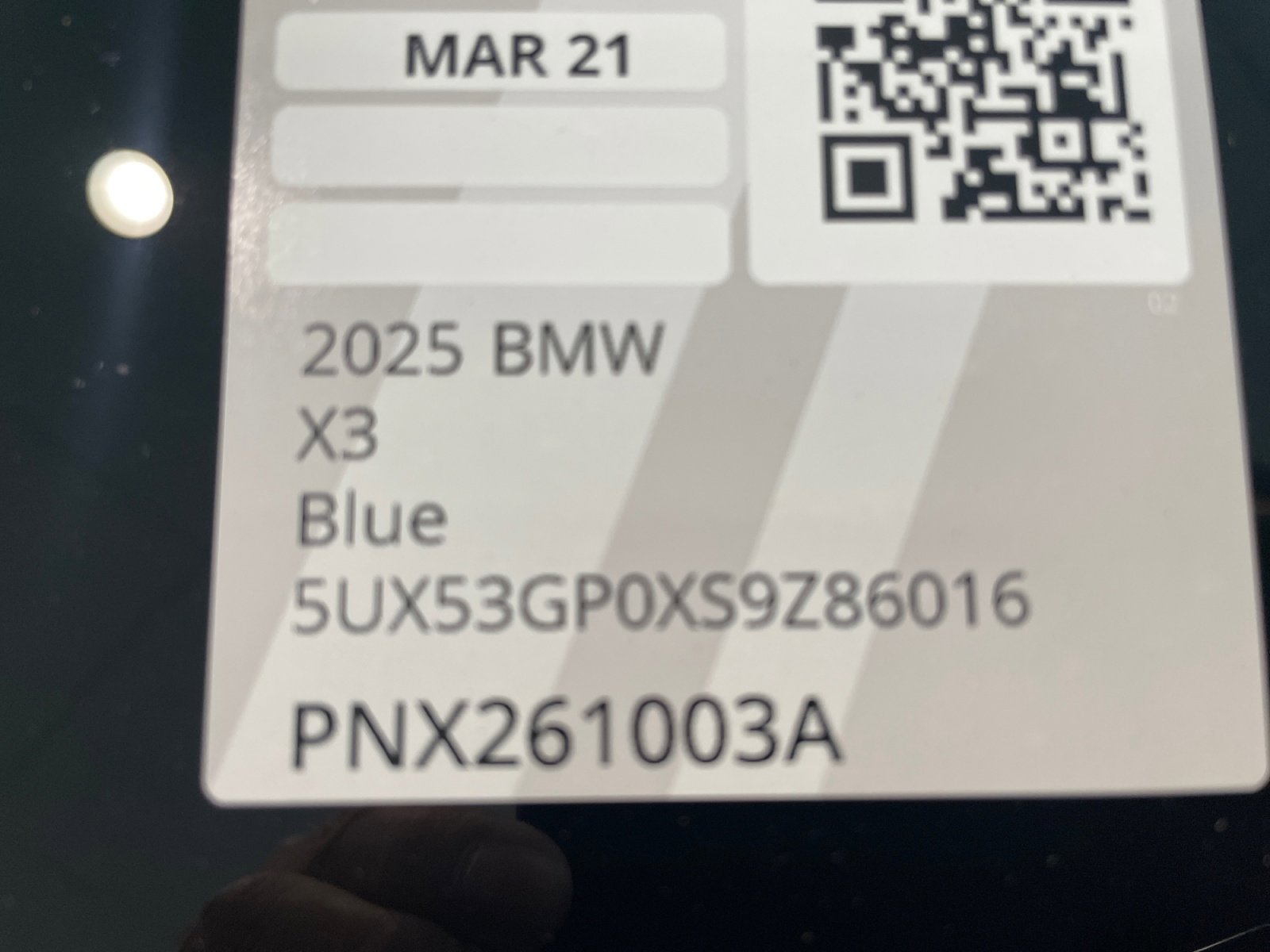 Used 2025 BMW X3 xDrive30i w/ Convenience Package image 25