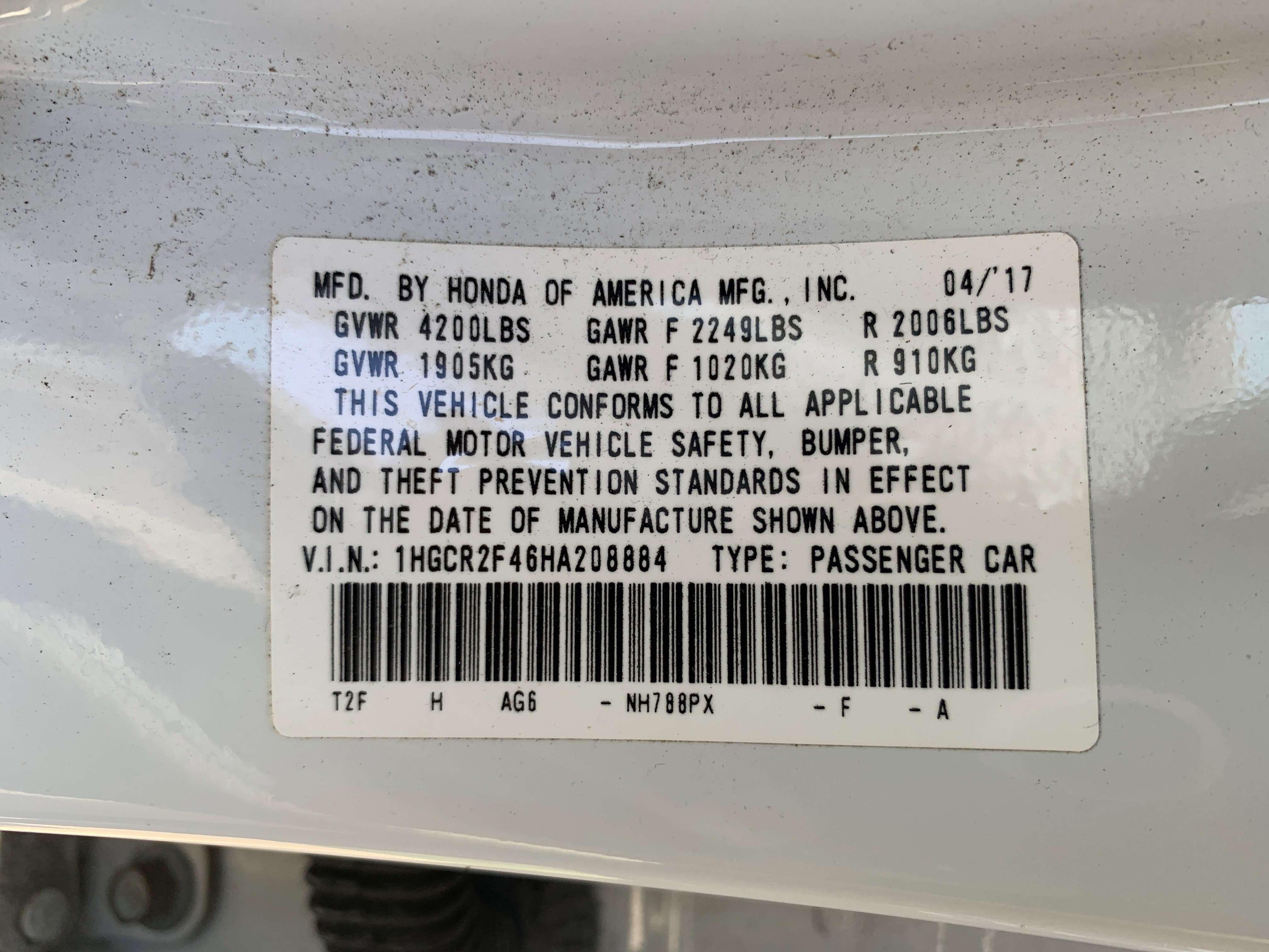 Used 2017 Honda Accord LX image 35