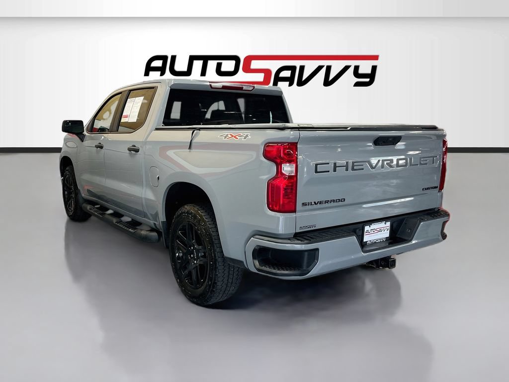 Used 2025 Chevrolet Silverado 1500 Custom w/ Turbomax Blackout Package AWD/4WD image 5