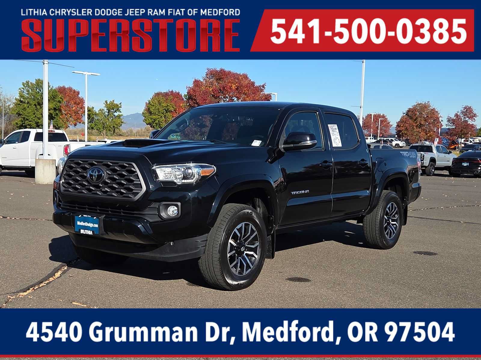 Used 2021 Toyota Tacoma TRD Sport AWD/4WD image 1