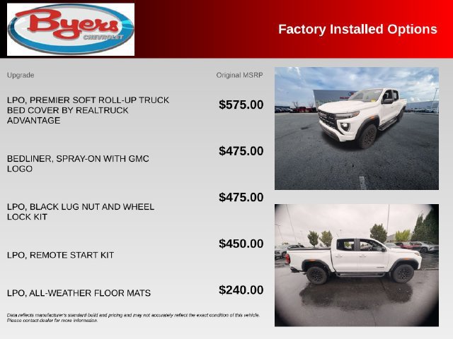 Used 2026 GMC Canyon Elevation RWD image 10