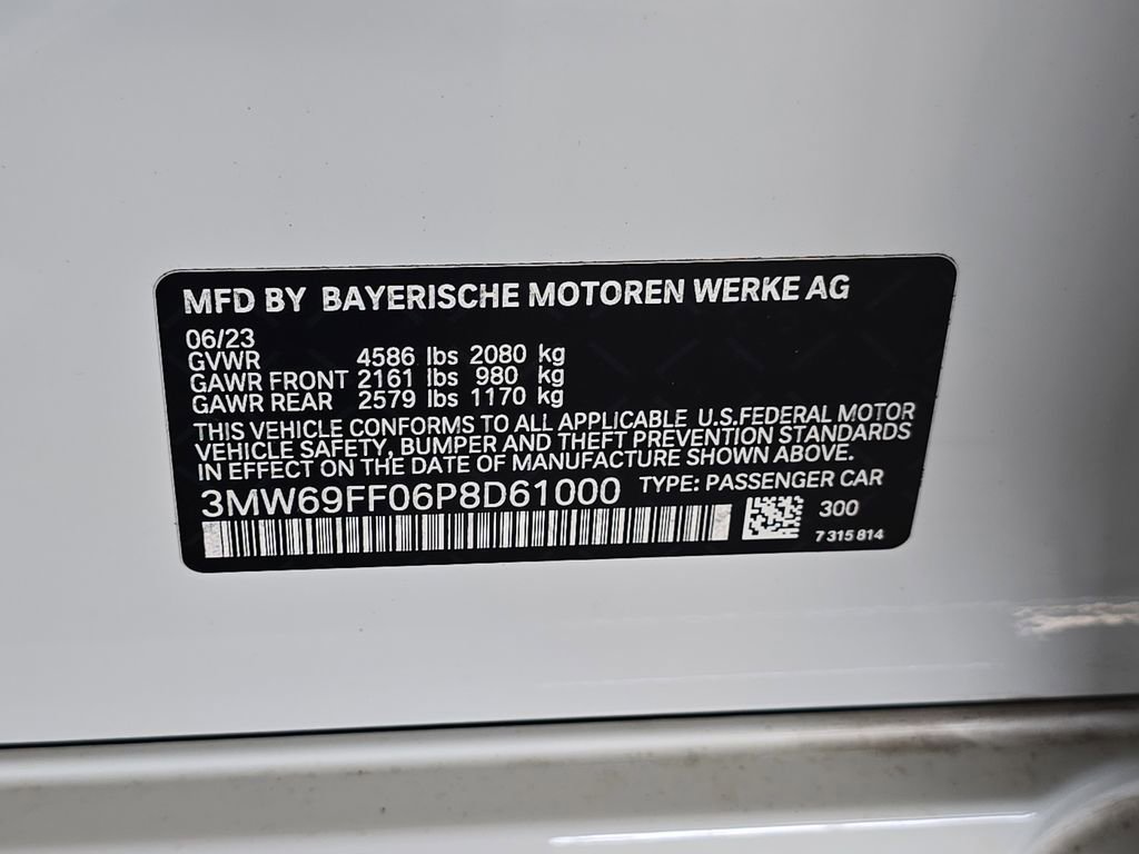 Certified 2023 BMW 330i Sedan w/ Premium Package RWD image 33