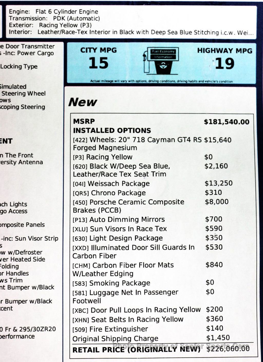 Used 2023 Porsche 718 Cayman GT4 RS w/ Weissach Package image 41
