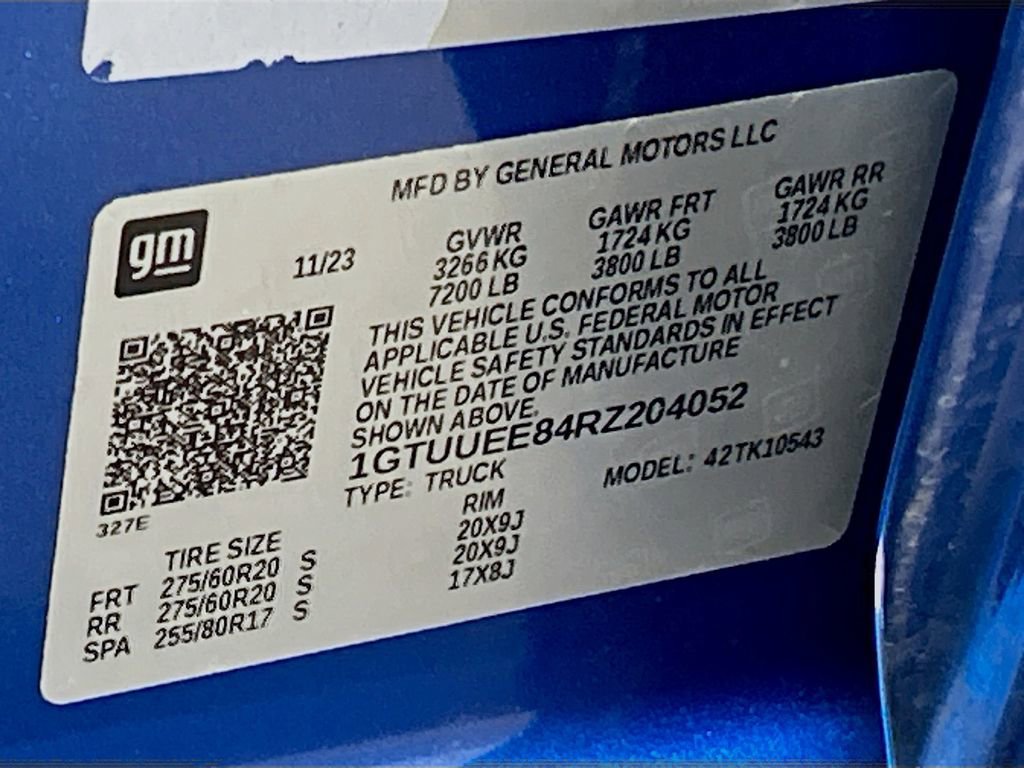 Used 2024 GMC Sierra 1500 AT4 w/ Technology Package image 31