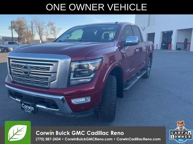Used 2021 Nissan Titan Platinum Reserve w/ Moonroof Package