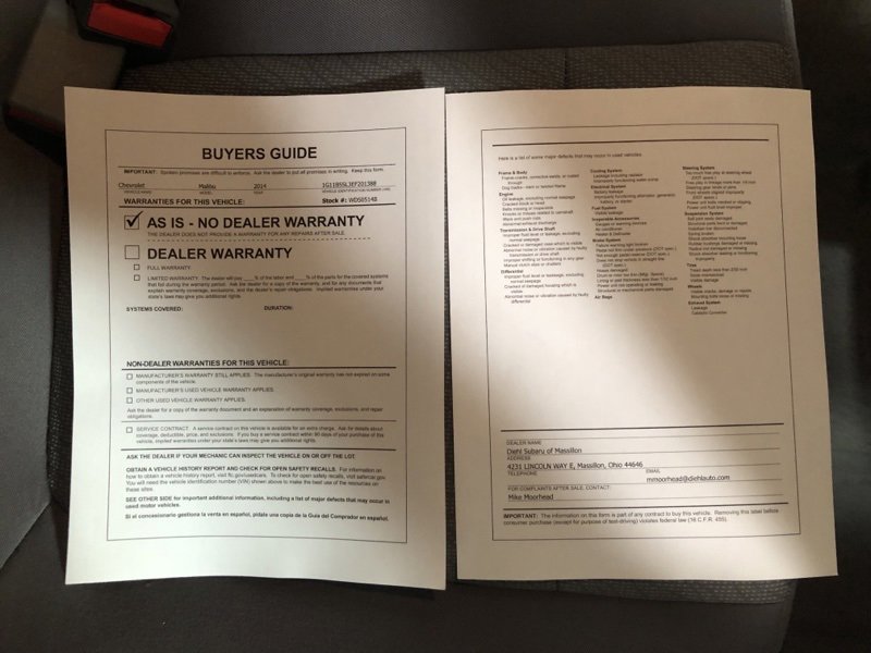 Used 2014 Chevrolet Malibu LS image 27