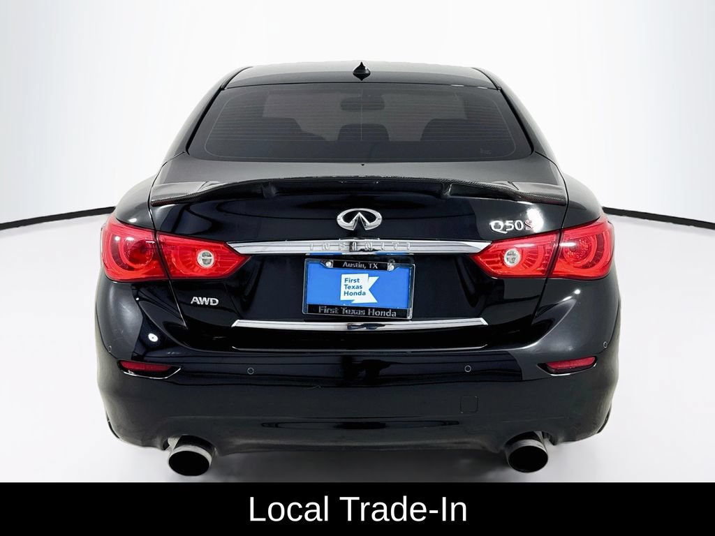 Used 2017 INFINITI Q50 Red Sport 400 AWD/4WD image 7