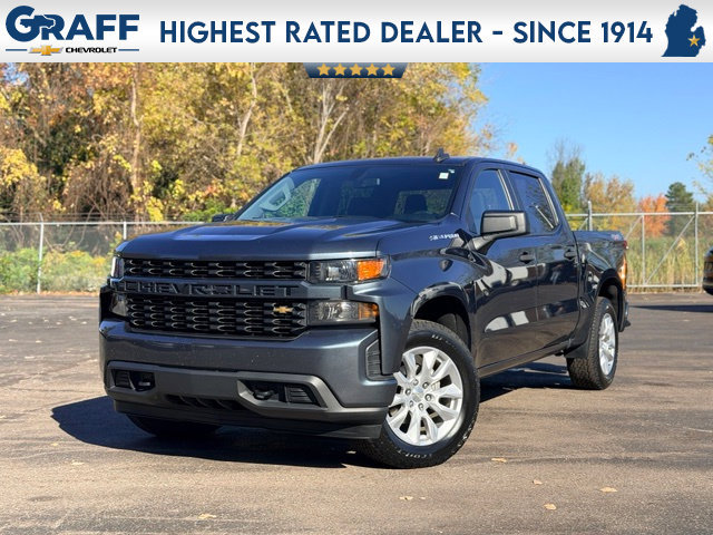 Used 2021 Chevrolet Silverado 1500 Custom AWD/4WD image 1