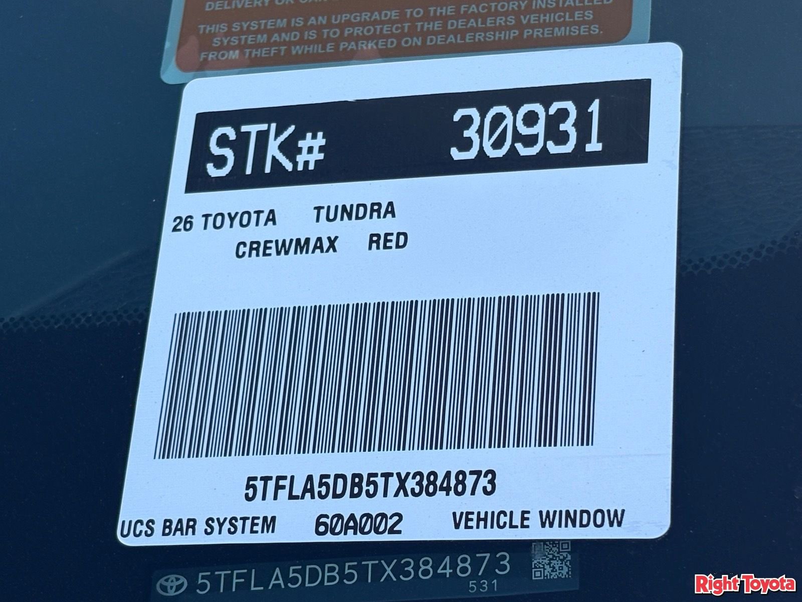 New 2026 Toyota Tundra SR5 w/ SR5 Premium Package AWD/4WD image 27