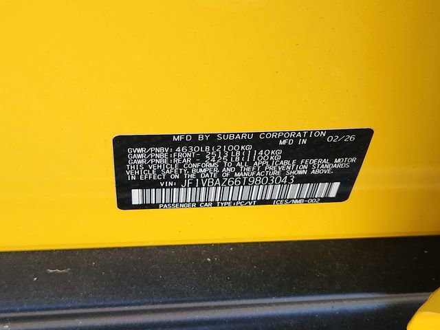 New 2026 Subaru WRX tS AWD/4WD image 16