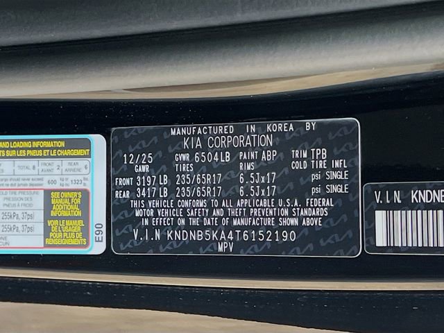 New 2026 Kia Carnival LXS image 34