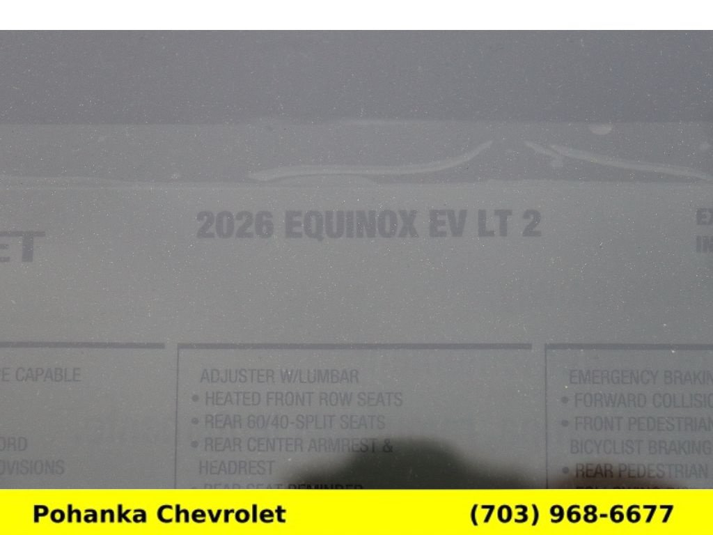 New 2026 Chevrolet Equinox EV LT FWD image 28