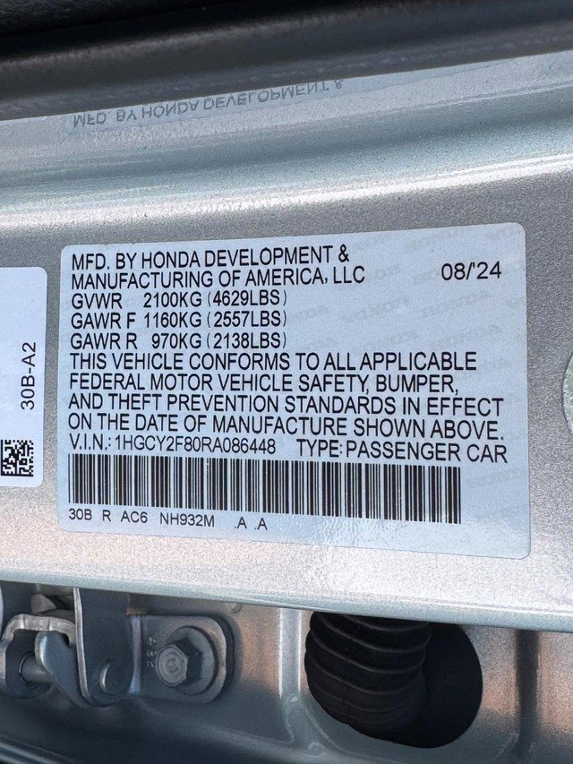 Certified 2024 Honda Accord Touring image 27