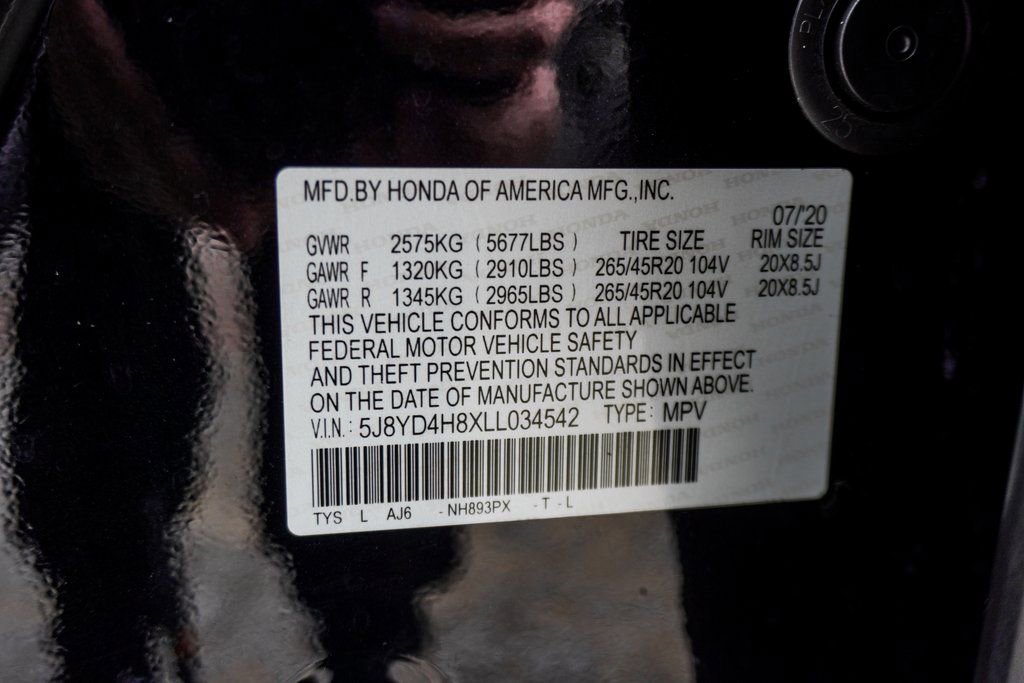 Used 2020 Acura MDX SH-AWD w/ Advance Package image 47