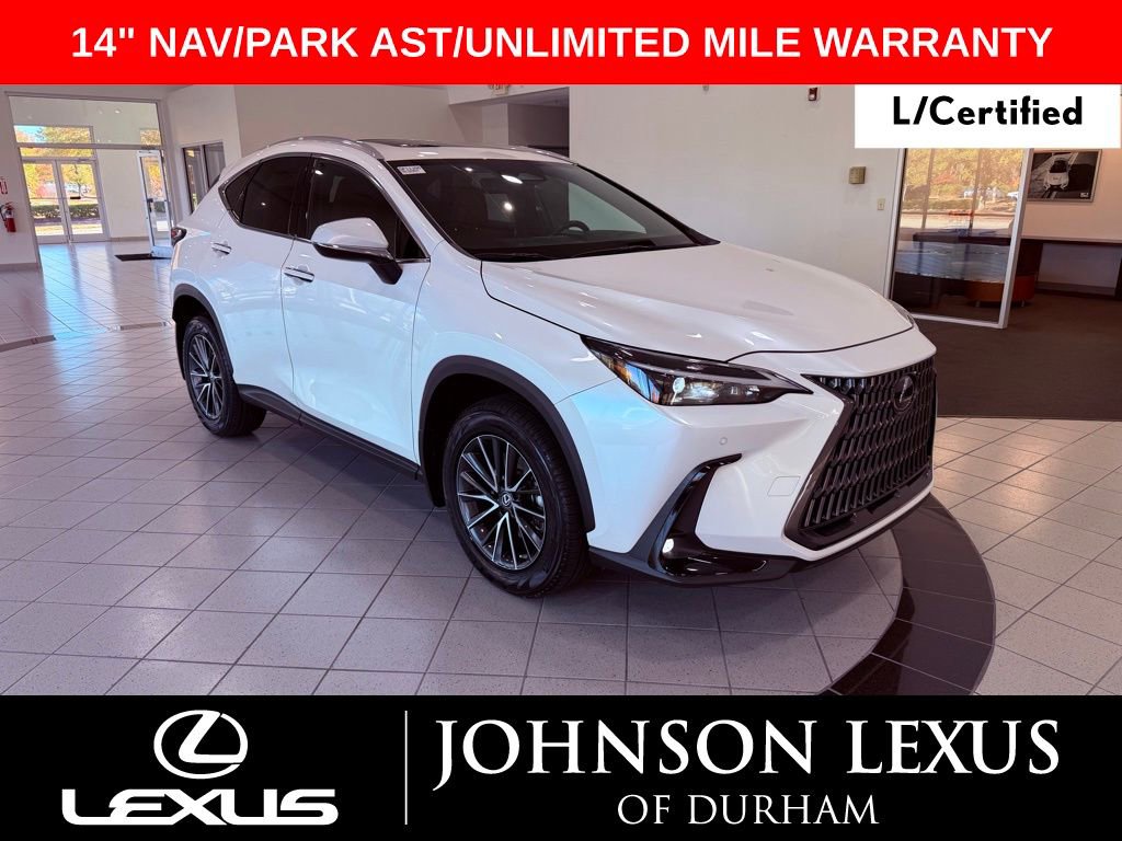 Certified 2022 Lexus NX 350 AWD w/ Premium Package