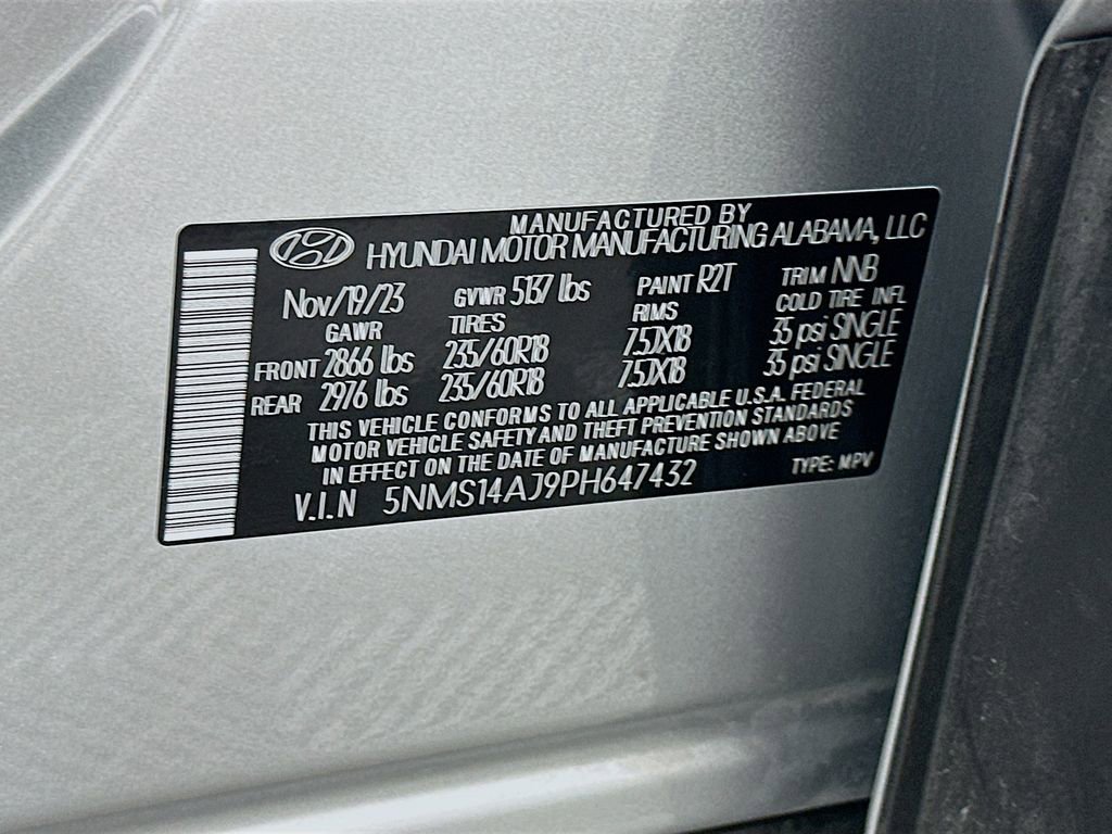 Certified 2023 Hyundai Santa Fe SE image 31