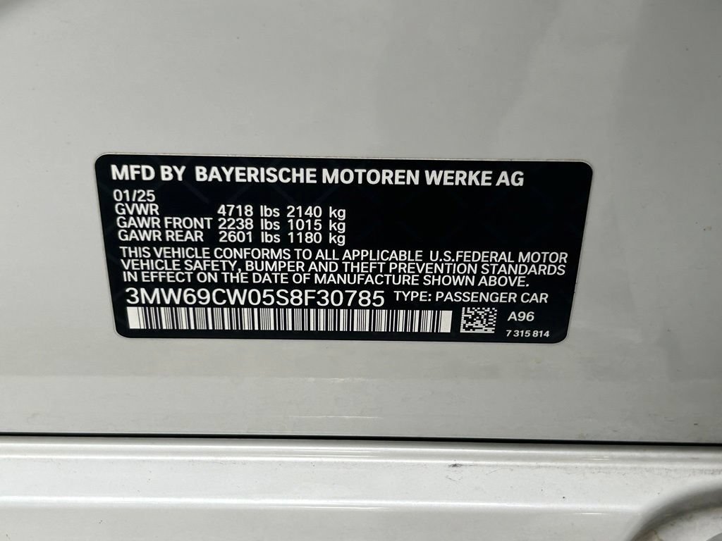 Used 2025 BMW 330i Sedan w/ Convenience Package RWD image 45