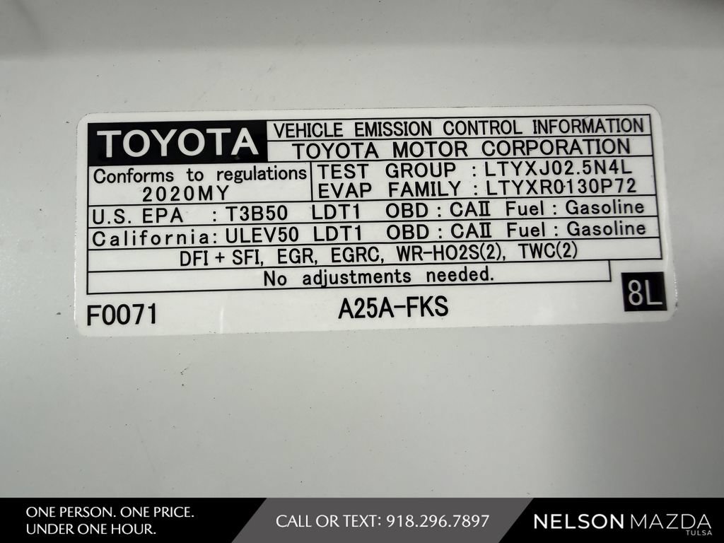 Used 2020 Toyota RAV4 XLE Premium FWD image 50
