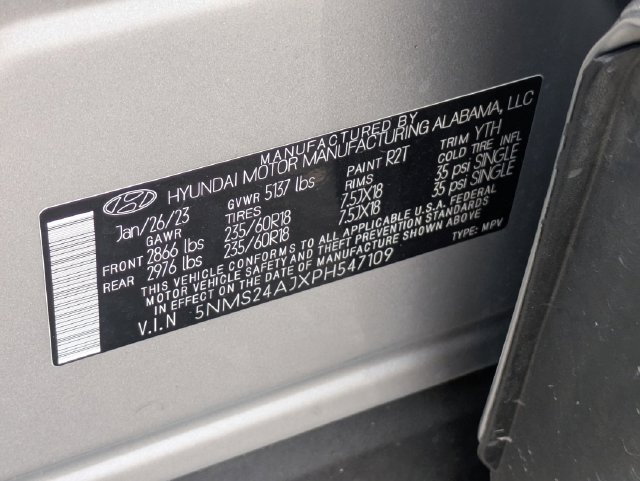 Used 2023 Hyundai Santa Fe SEL FWD image 30